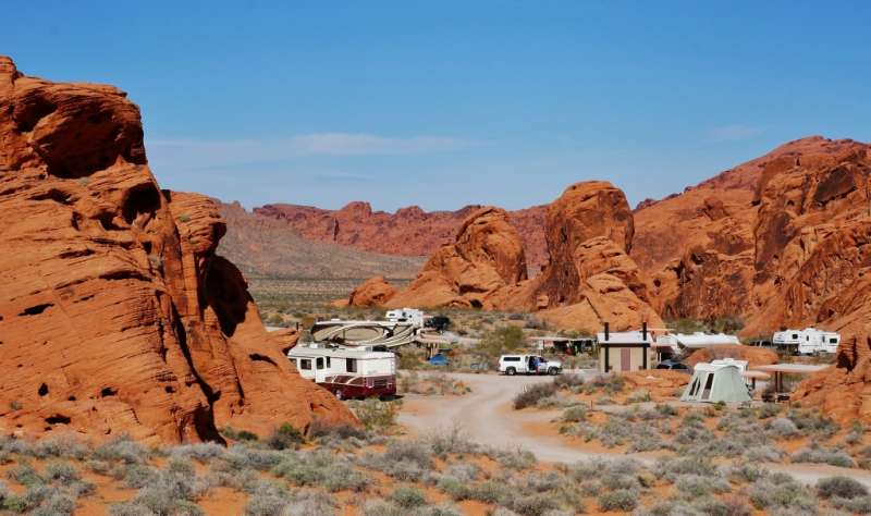 Atlatl Rock Campground, Valley of Fire State Park, Nevada