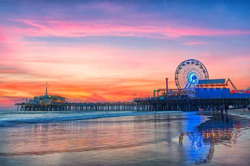 Spend Some Time At Santa Monica Pier